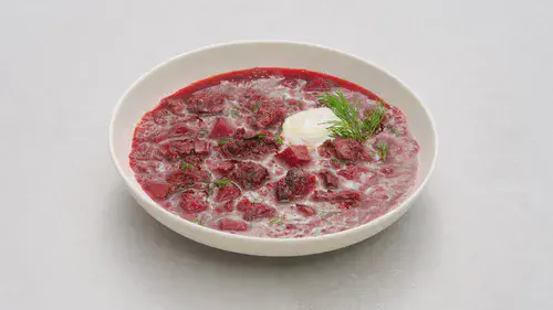 Beef, Beet and Cabbage Borscht Image 