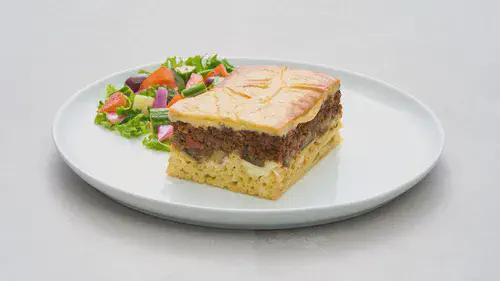 Beef Pastitsio with Roasted Eggplant  Image 