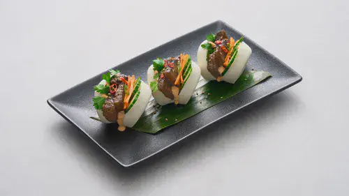 Chinese-Style Beef Brisket Bao Buns Image 