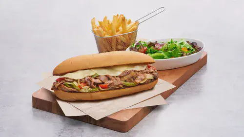 Classic Cheese Steak Sandwich Image 