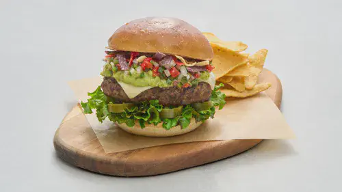 Fiesta Beef Burger Image 