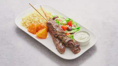 Lemon Garlic Beef Kebabs  Image 