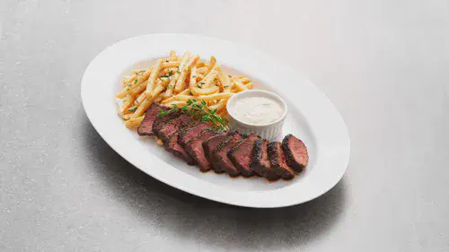 Cajun Steak Frites with Remoulade Sauce Image 