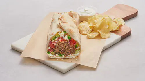 Shredded Beef Gyro Combo Image 