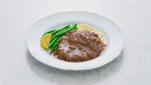 Rosemary and Red Wine Braised Beef Medallions Image 