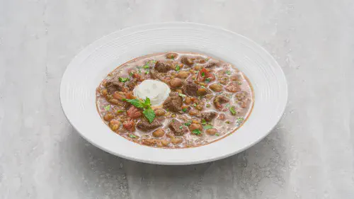 Tunisian-Inspired Beef Soup Image 